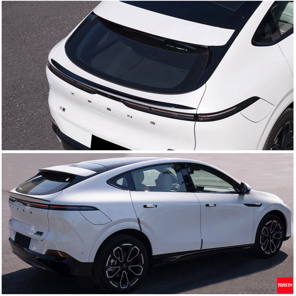 TOPSTH TP Style ABS Rear Spoiler for 2025+ XPeng G6, Rear Spoiler Detail.