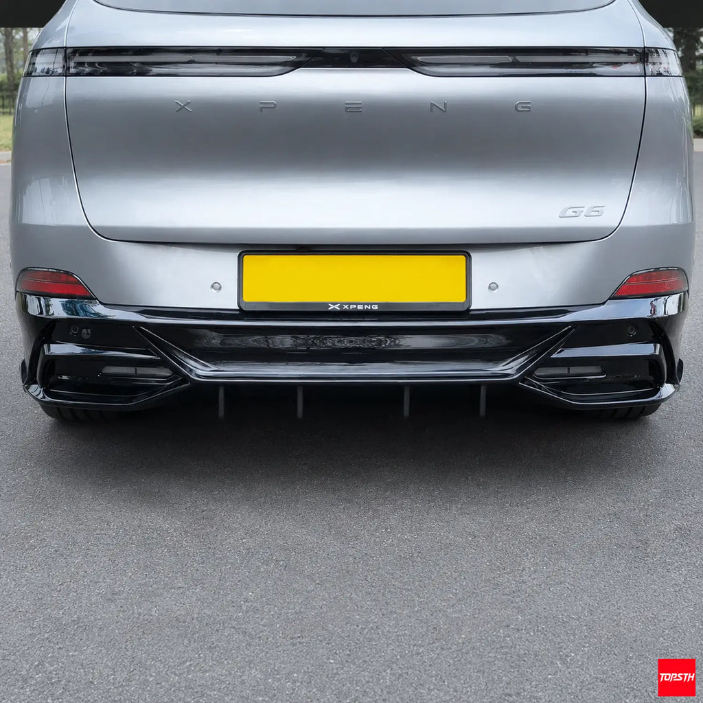 XPeng G6 TOPSTH style body kit rear diffuser detail