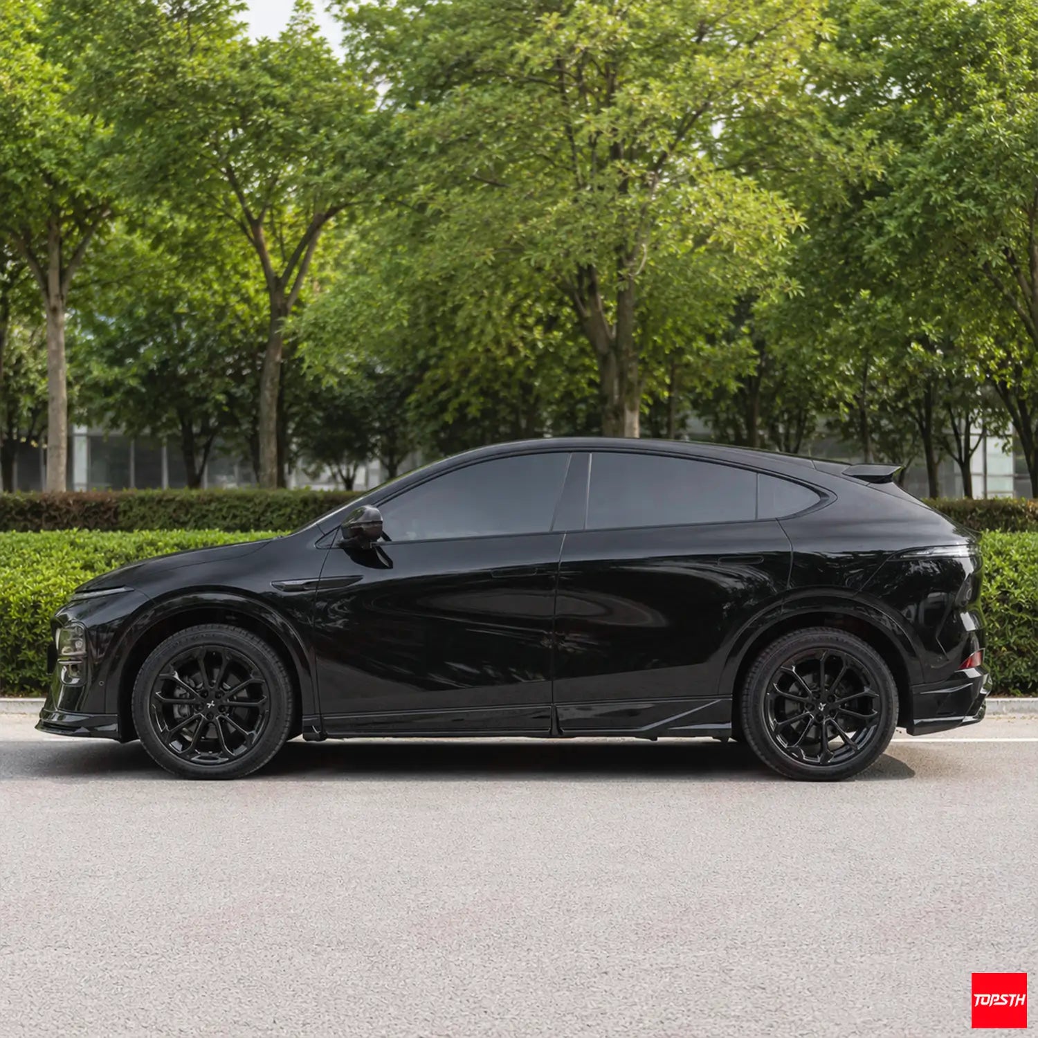 XPeng G6 ABS side skirts side profile