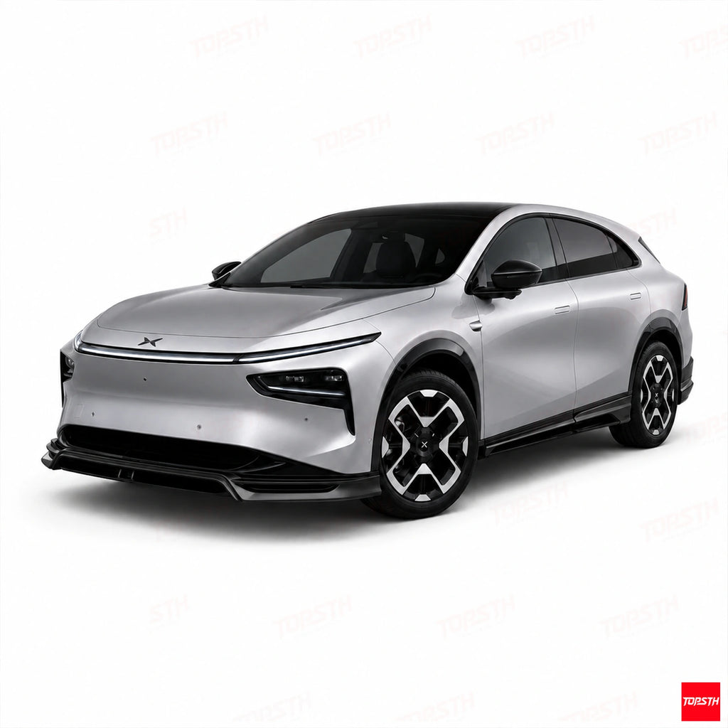 TOPSTH TP Style ABS Body Kit for 2025+ Xpeng G7, Front 3 Quarter View.