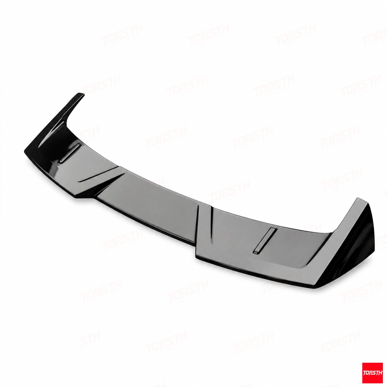 TOPSTH Performance Style ABS Rear Spoiler for 2025+ XPeng G9, Rear 3 Quarter View.