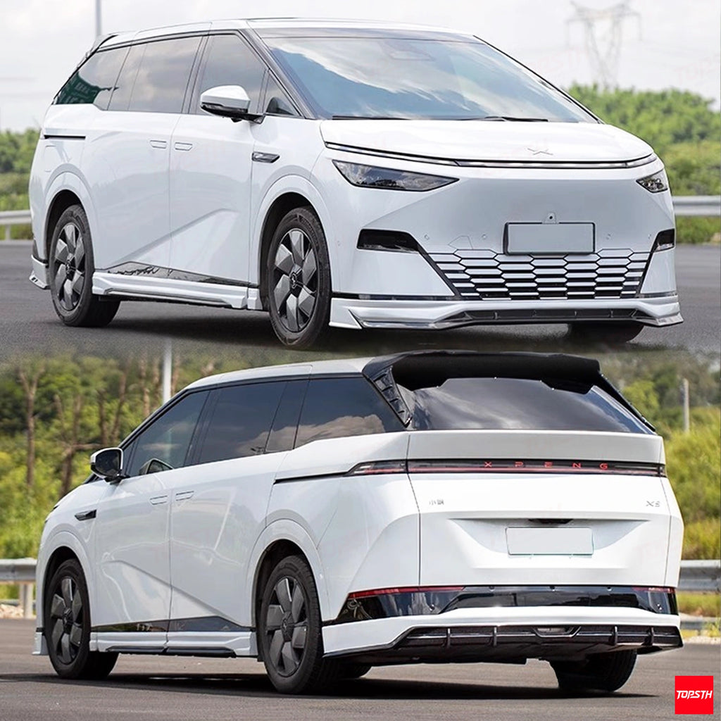 TOPSTH Interstellar YG Style ABS Body Kit for 2024 XPeng X9, Front View.