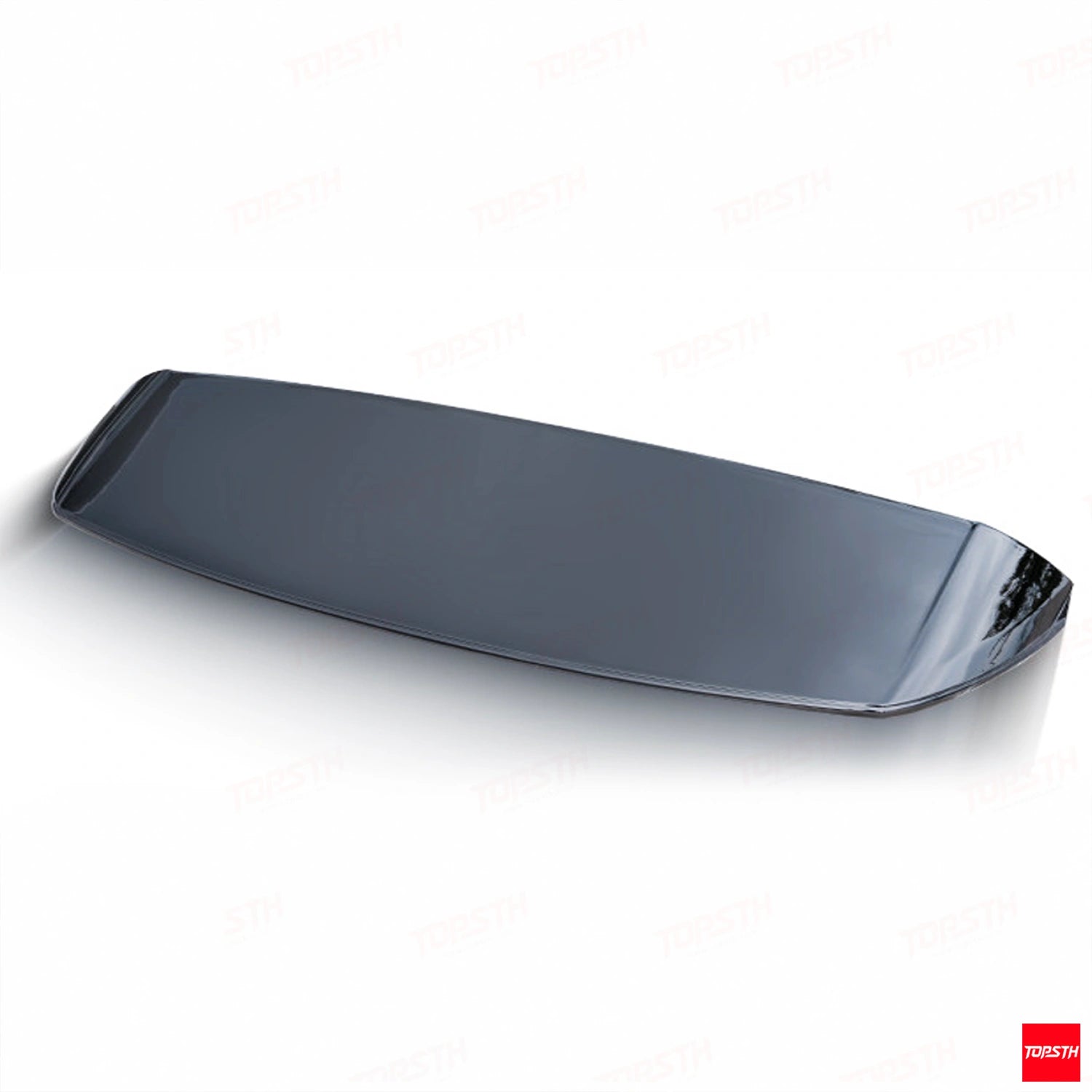 TOPSTH SP Style ABS Rear Spoiler for 2024+ XPeng X9, Rear 3 Quarter View.